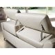 Canapele - Canapea 2 locuri design italian, Functia Relax, Cowhide sand