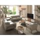 Canapele - Canapea 2 locuri design italian, Functia Relax, Cowhide sand