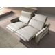 Canapele - Canapea 2 locuri design italian, Functia Relax, Cowhide sand