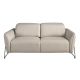 Canapele - Canapea 2 locuri design italian, Functia Relax, Cowhide sand