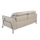 Canapele - Canapea 2 locuri design italian, Functia Relax, Cowhide sand