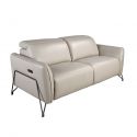 Canapea 2 locuri design italian, Functia Relax, Cowhide sand
