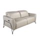 Canapea 2 locuri design italian, Functia Relax, Cowhide sand