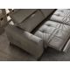 Canapele - Canapea 2 locuri design italian, Functia Relax, Cowhide gri