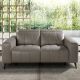 Canapele - Canapea 2 locuri design italian, Functia Relax, Cowhide gri