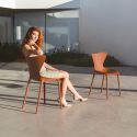 Set de 4 scaune de exterior / interior design modern premium Love