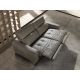 Canapele - Canapea 3 locuri design italian, Functia Relax, Cowhide gri