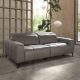 Canapele - Canapea 3 locuri design italian, Functia Relax, Cowhide gri