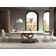 Scaune - Scaun design LUX, Metal, Piele Sintetica, Sand