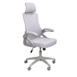 Scaun de birou pivotant design LUX Grey