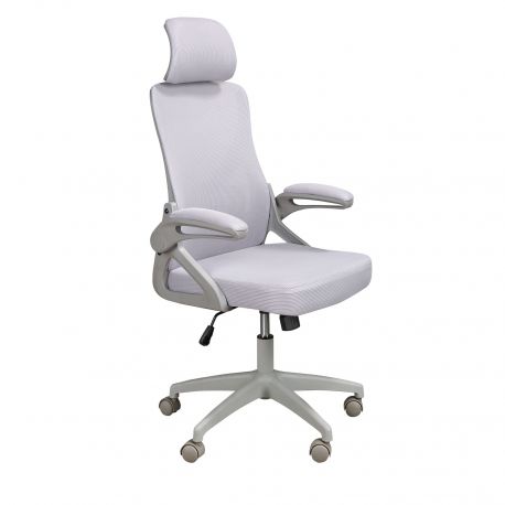 Scaune Birou cu role - Scaun de birou pivotant design LUX Grey
