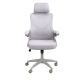 Scaune Birou cu role - Scaun de birou pivotant design LUX Grey
