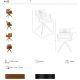 Scaune - Scaun pivotant design LUX, Piele sintetica, Cognac brown