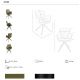 Scaune - Scaun pivotant design LUX, Piele sintetica, Dark green