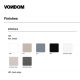 Masa design modern premium FAZ WOOD, 90x90cm