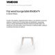 Mese dining - Masa design modern premium FAZ WOOD, 100x100cm