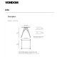 Mese dining - Masa rotunda design modern premium FAZ WOOD, 140cm