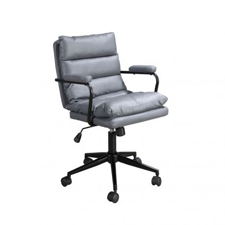 Scaune Birou cu role - Scaun de birou pivotant design LUX Grey