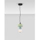 Pendule, Lustre suspendate - Pendul LED decorativ ceramic Verde, Albastru, Alb, ONETA