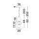 Pendule, Lustre suspendate - Pendul LED decorativ ceramic Bej, Alb, ONETA