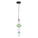 Pendul LED decorativ ceramic Verde, Albastru, Alb, Roz, ONETA