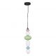 Pendule, Lustre suspendate - Pendul LED decorativ ceramic Verde, Albastru, Alb, Roz, ONETA
