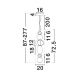 Pendule, Lustre suspendate - Pendul LED decorativ ceramic Verde, Albastru, Alb, Roz, ONETA