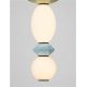 Pendule, Lustre suspendate - Pendul LED decorativ ceramic Verde, Albastru, Alb, Roz, ONETA