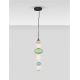 Pendule, Lustre suspendate - Pendul LED decorativ ceramic Verde, Albastru, Alb, Roz, ONETA