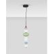 Pendule, Lustre suspendate - Pendul LED decorativ ceramic Verde, Albastru, Alb, Roz, ONETA