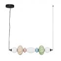 Pendul LED decorativ ceramic Verde, Albastru, Alb, Roz, Bej, ONETA