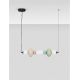 Pendule, Lustre suspendate - Pendul LED decorativ ceramic Verde, Albastru, Alb, Roz, Bej, ONETA