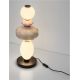 Veioze - Veioza LED decorativa ceramica Alb, Roz, Bej, ONETA