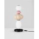 Veioze - Veioza LED decorativa ceramica Alb, Roz, Bej, ONETA