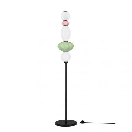 Lampadare - Lampa de podea LED decorativa ceramica Alb, Roz, Verde, ONETA