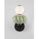 Aplice, corpuri de iluminat pentru pereti - Aplica de perete LED decorativa ceramica Alb, Verde, ONETA