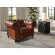 Masute Living - Cufar LUX design italian Black leather