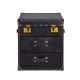Masute Living - Cufar LUX design italian Black leather