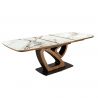 Masa extensibila deosebita design LUX Marble 180-230x100cm