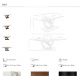 Mese extensibile - Masa extensibila deosebita design LUX Marble 180-230x100cm