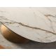 Mese dining - Masa ovala design LUX Marble 110x240cm