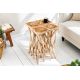 Masute Living - Masuta laterala, lemn de tec, design stilt, Driftwood 60cm