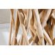Masute Living - Masuta laterala, lemn de tec, design stilt, Driftwood 60cm