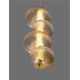 Pendule, Lustre suspendate - Lustra suspendata LED design modern Leda auriu