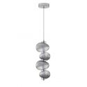 Lustra suspendata LED design modern Leda crom