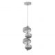 Lustra suspendata LED design modern Leda crom