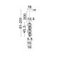 Pendule, Lustre suspendate - Lustra suspendata LED design modern Leda crom