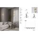 Pendule, Lustre suspendate - Lustra suspendata LED design modern Leda crom