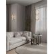 Pendule, Lustre suspendate - Lustra suspendata LED design modern Leda crom