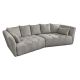 Canapea mare, Tesatura boucle gri, ROYAL 295cm